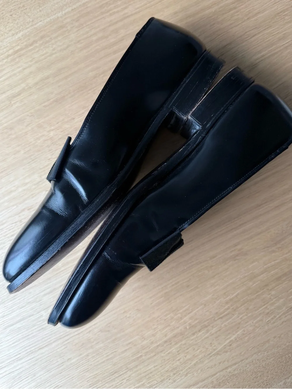 Rare Polo Ralph Lauren Benchmade England Tuxedo Pumps Black Leather 9.5 D